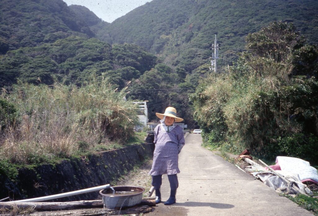 Boerin op Shikuko eiland